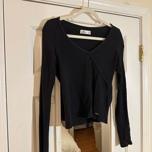 Hollister Black Longsleeve Shirt